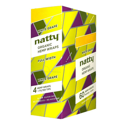 Natty Organic Hemp White Grape Wraps
