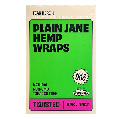 Twisted Hemp Plain Jane Wraps