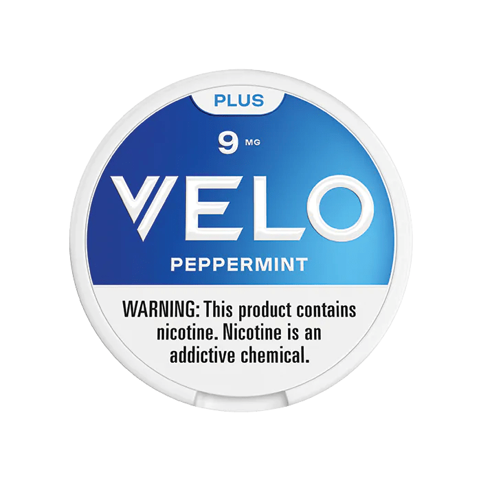 Velo Plus Nicotine Pouches Peppermint | Tobacco Free | BnB Tobacco