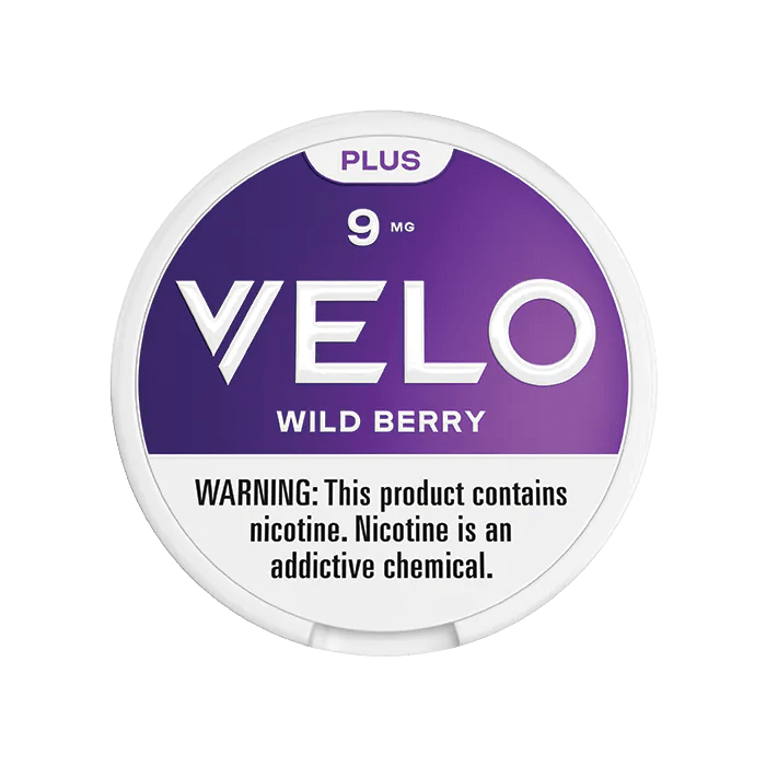 Velo Plus Nicotine Pouches Wildberry | Tobacco Free | BnB Tobacco