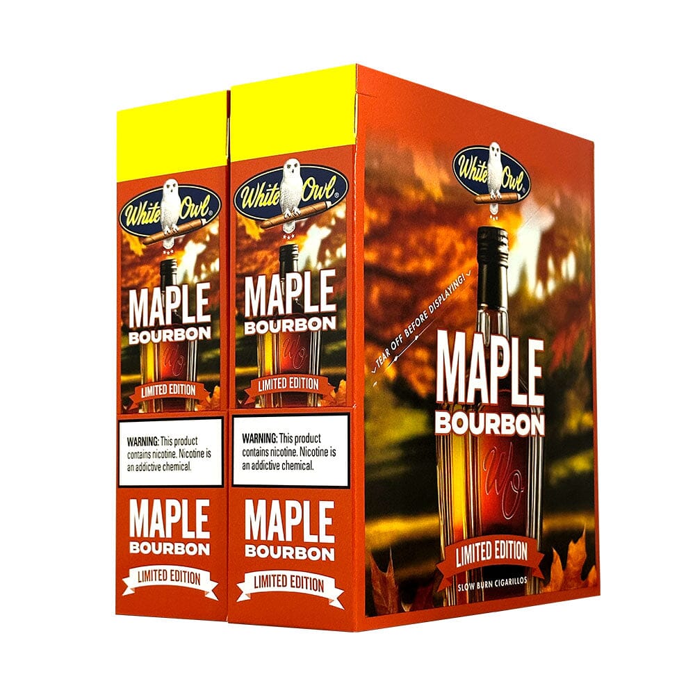 White Owl Maple Bourbon Cigarillos