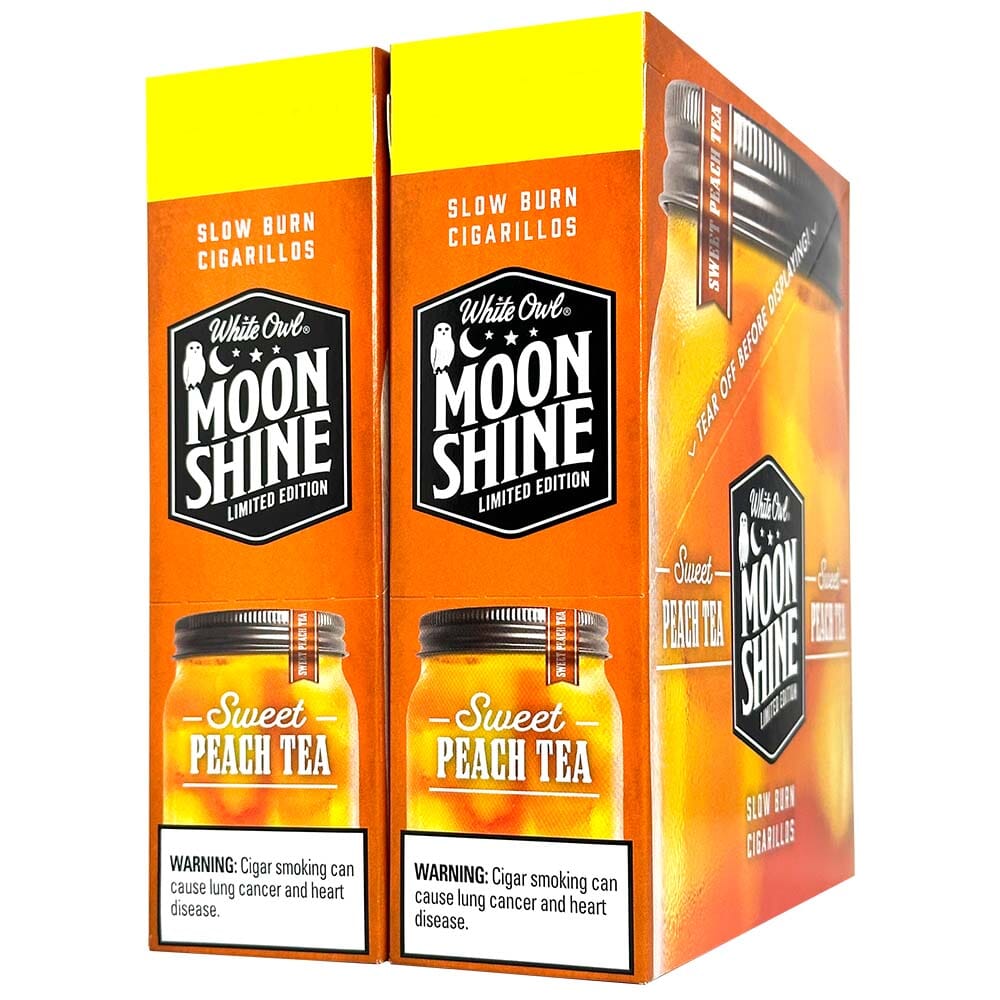 White Owl Peach Tea Moonshine Cigarillos