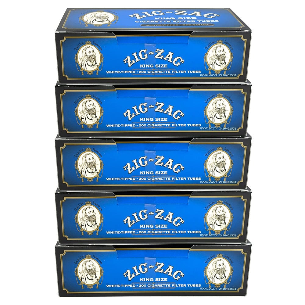 Zig Zag White Cigarette Tubes | Supplies | BnB Tobacco
