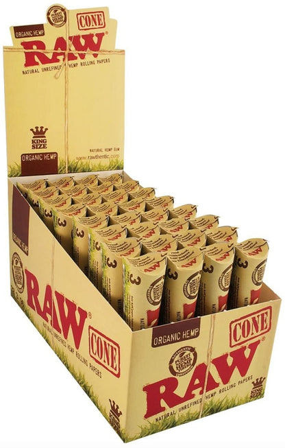 Raw Organic Hemp Cones - bnb-tobacco