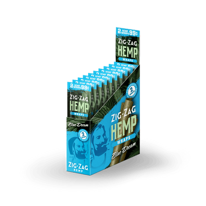 Zig Zag Blue Dream Hemp Wraps - bnb-tobacco