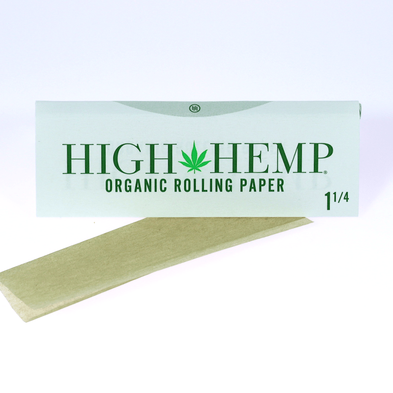 High Hemp Organic 1-1/4 Rolling Paper, RYO Supplies