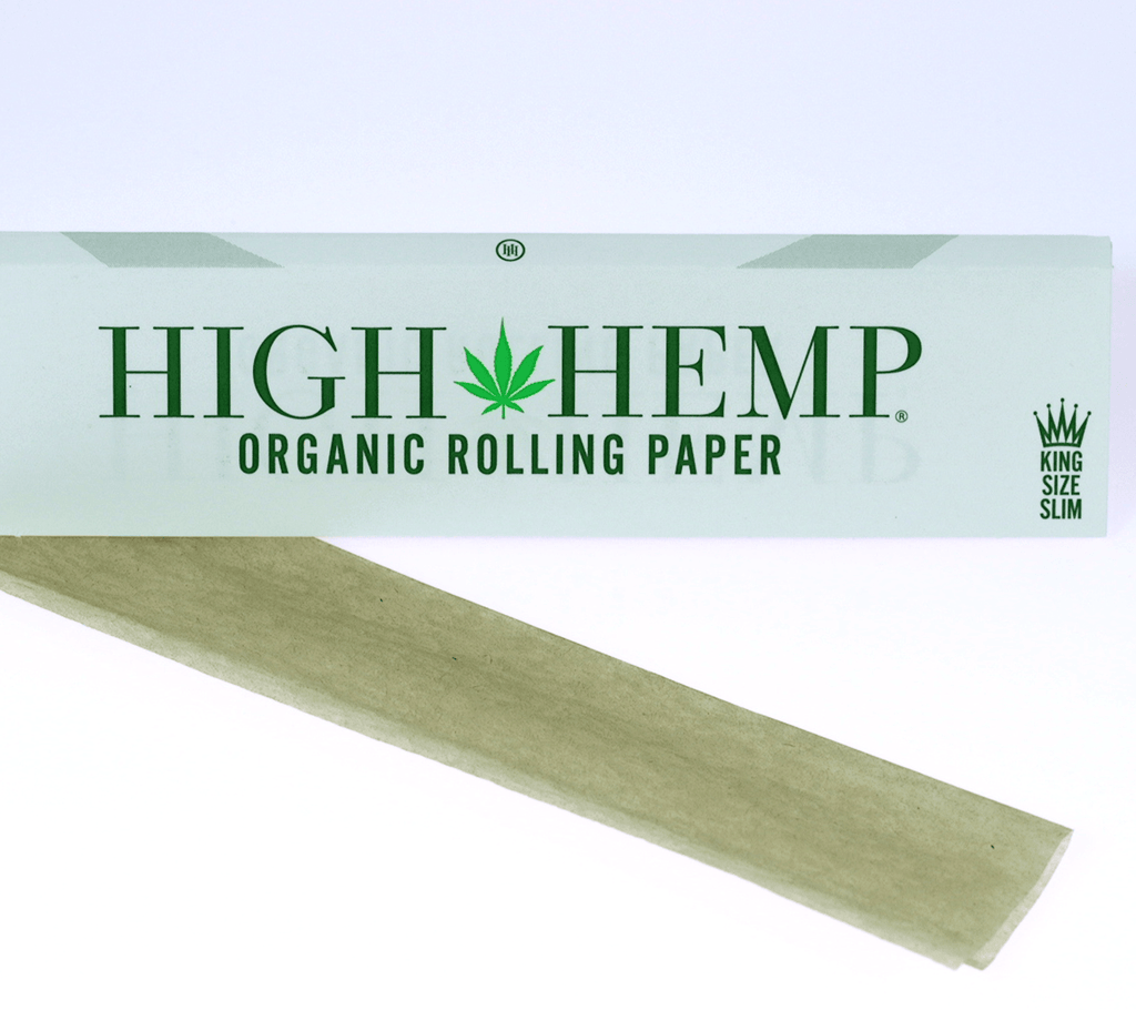 King Size Green Hemp Smoking Rolling Papers