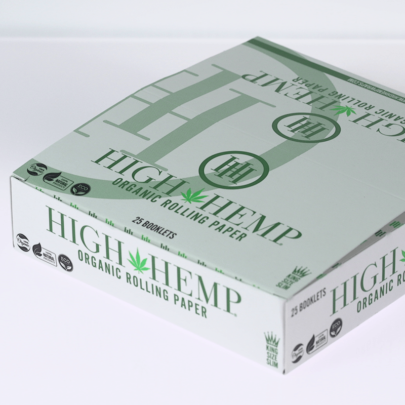 High Hemp Organic King Rolling Paper - bnb-tobacco