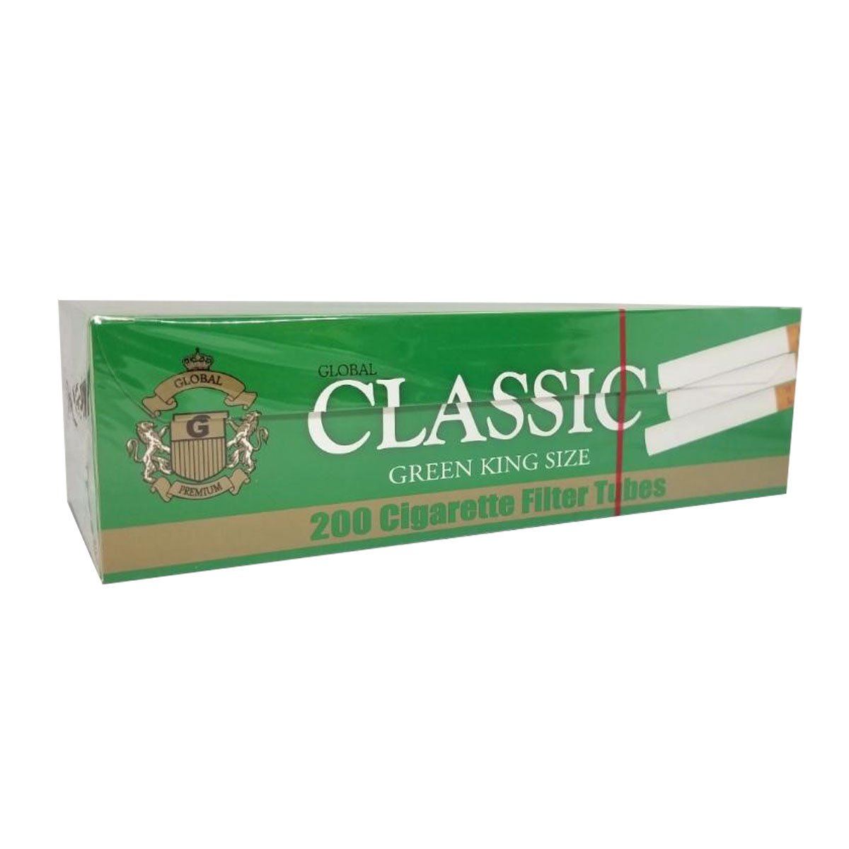 Classic Filter Tubes Green - bnb-tobacco