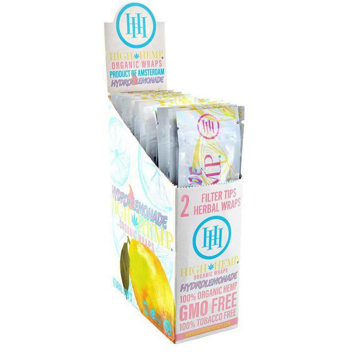 High Hemp Hydro Lemonade Wraps - bnb-tobacco