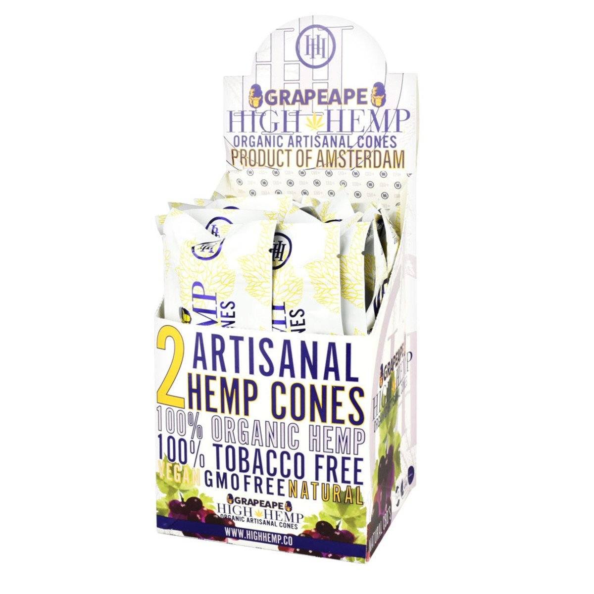 High Hemp Grape Ape Pre-rolled Cones - bnb-tobacco