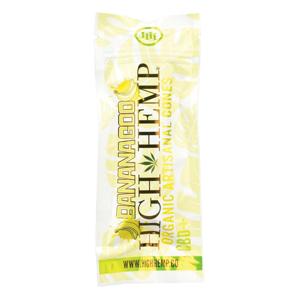 High Hemp Banana Goo Pre-rolled Cones - bnb-tobacco