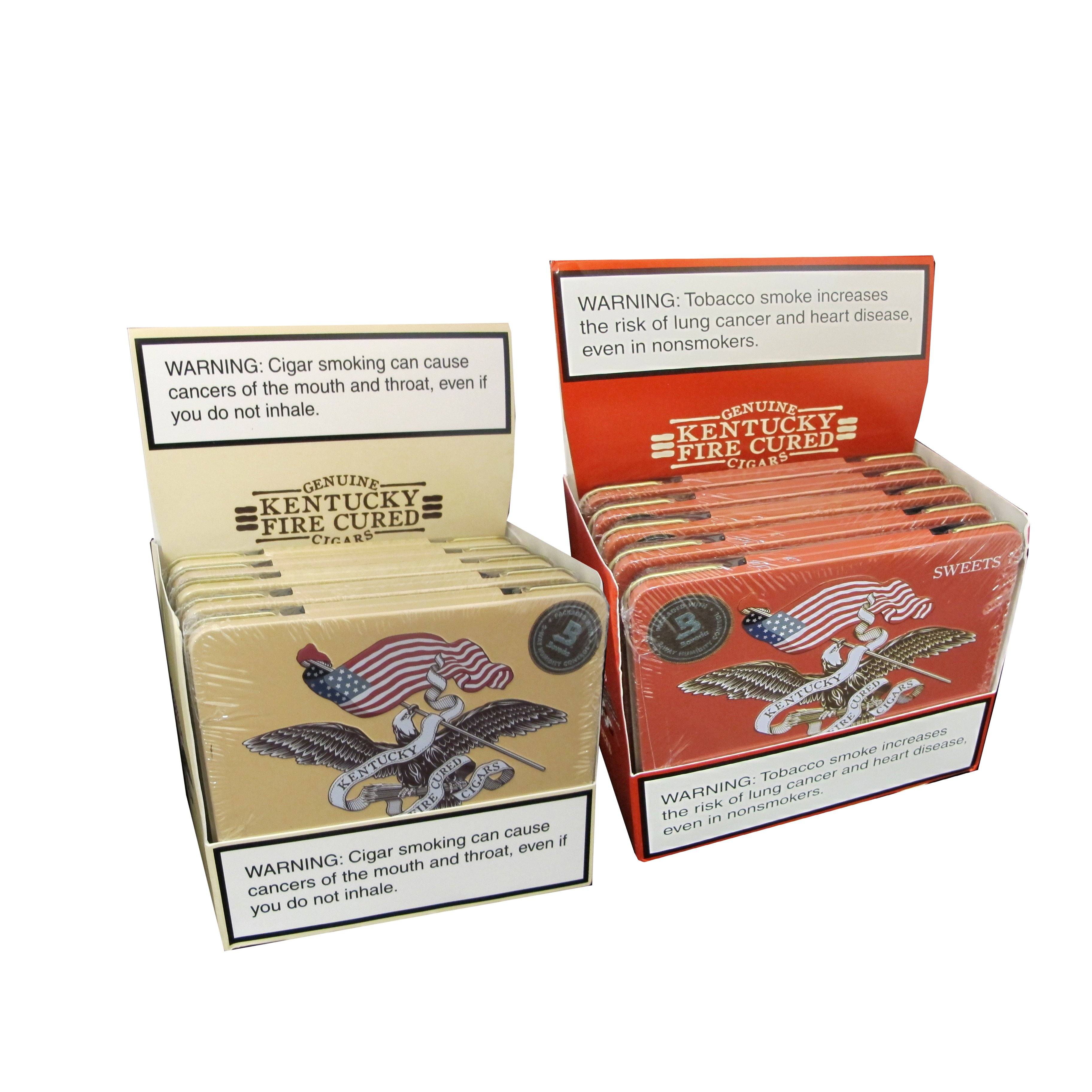 Kentucky Fire Cured Ponies Tins KFC Ponies Swamp Thang (4.0 x 32) / 5 Tins  of 10