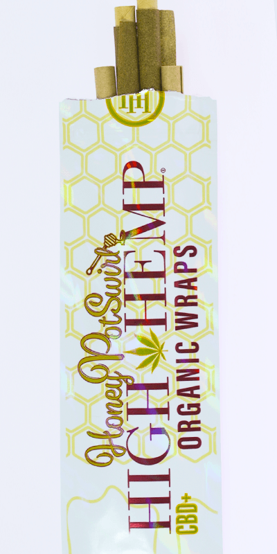 High Hemp Honey Pot Swirl Wraps - bnb-tobacco