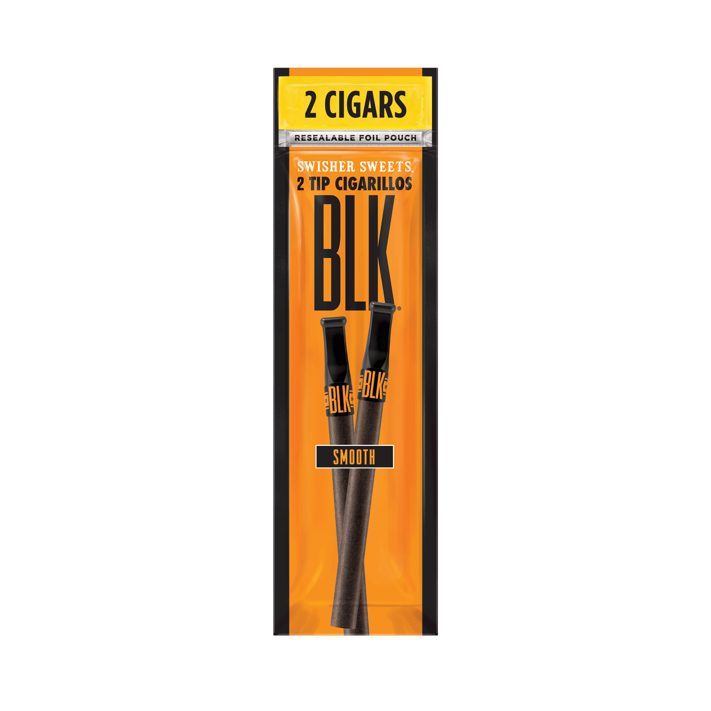 Swisher Sweets BLK Smooth Tip Cigarillos, Machine Made