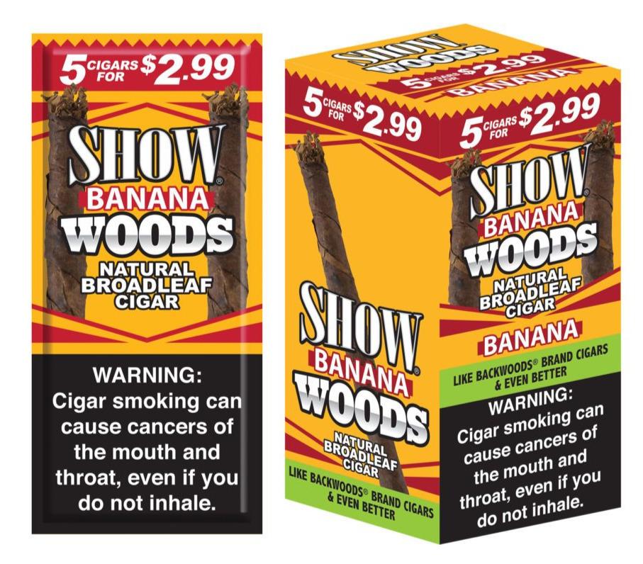 Show Woods Banana Cigars - bnb-tobacco