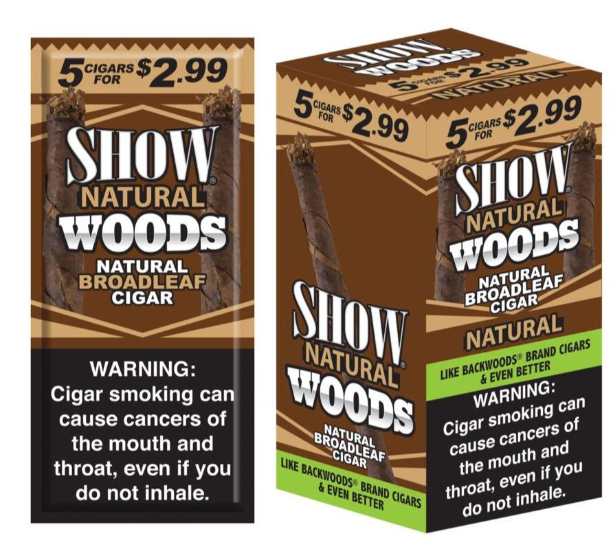 Show Woods Natural Cigars - bnb-tobacco
