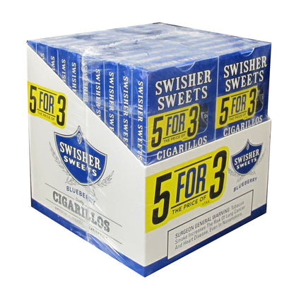Swisher Sweets Blueberry Cigarillos - bnb-tobacco
