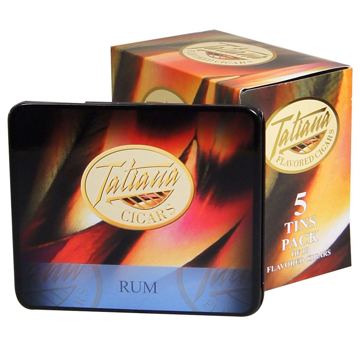 Tatiana Rum Mini Cigarillos - bnb-tobacco