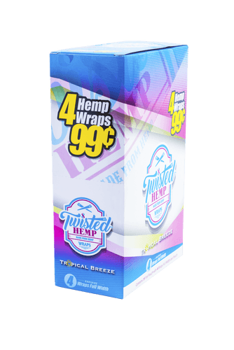 Twisted Hemp Tropical Breeze Wraps - bnb-tobacco
