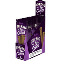 Zig Zag Grape Cigar Cones - bnb-tobacco