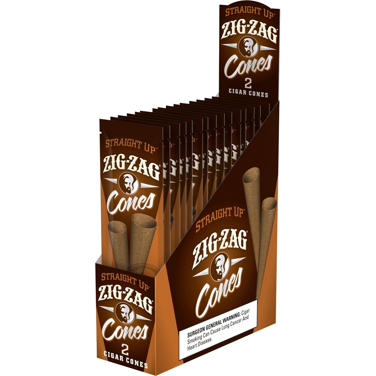 Zig Zag Straight Up Cigar Cones - bnb-tobacco