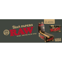 Raw Black Rolling Papers - bnb-tobacco