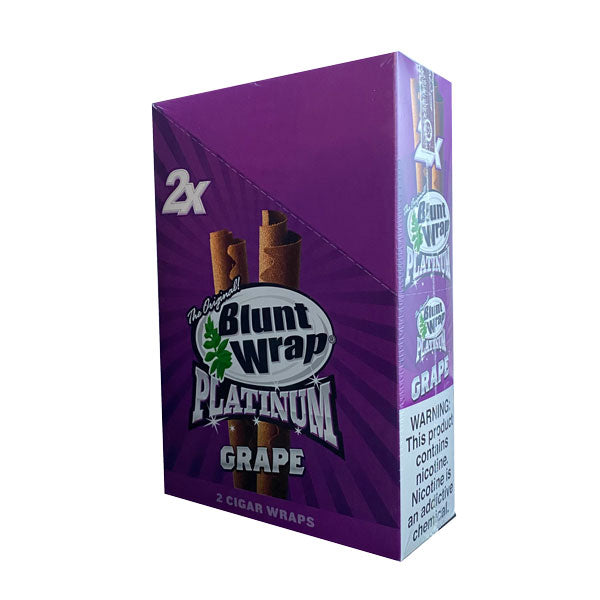 Blunt Wrap Grape Double Platinum Wraps