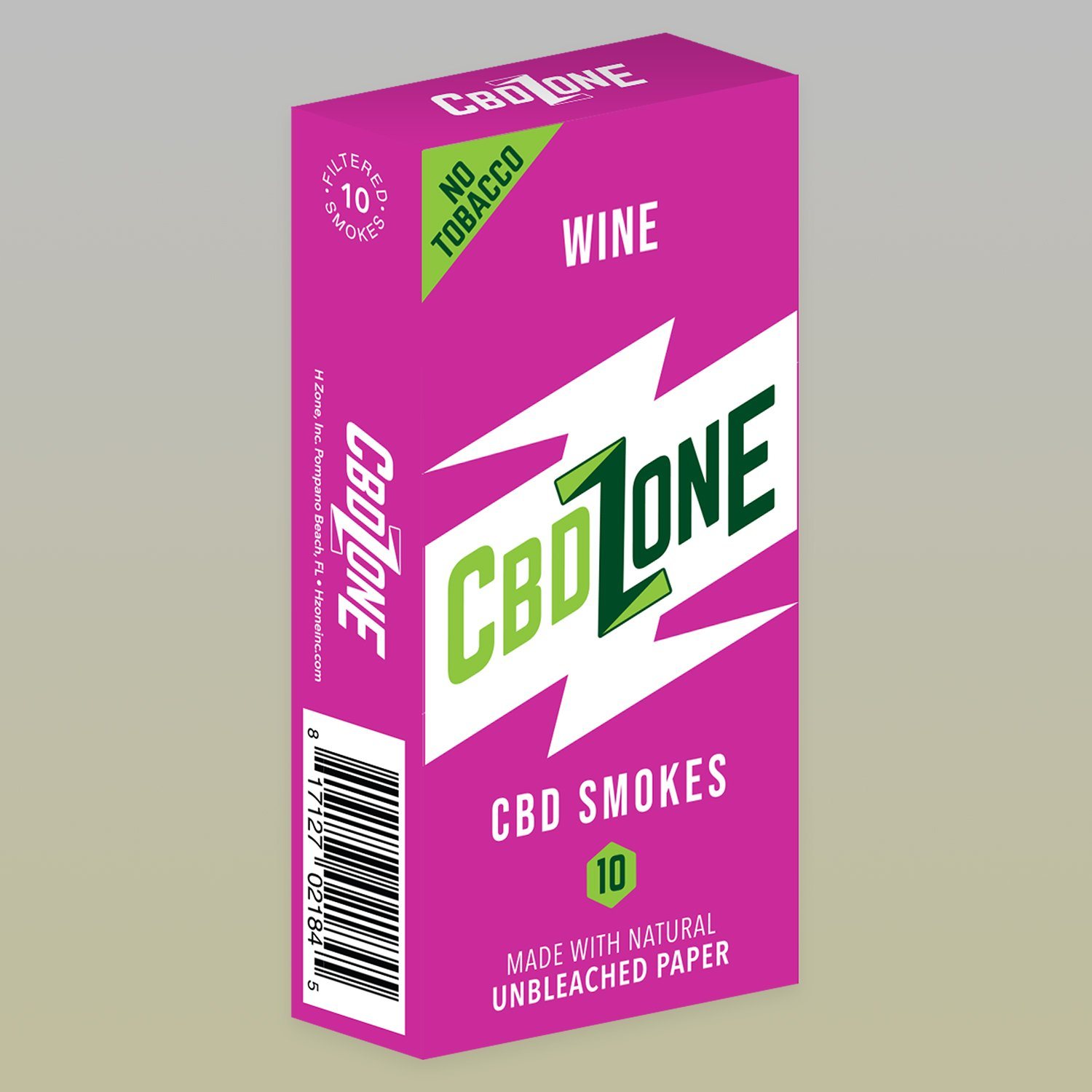 CBD Zone Wine Hemp Smokes - bnb-tobacco