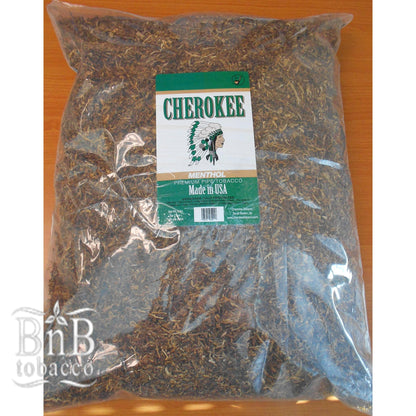 cherokee tobacco 5lb bag Cherokee Menthol Pipe Tobacco