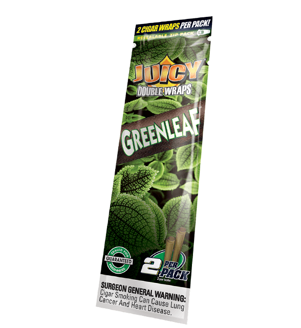 Juicy Greenleaf Blunt Wraps
