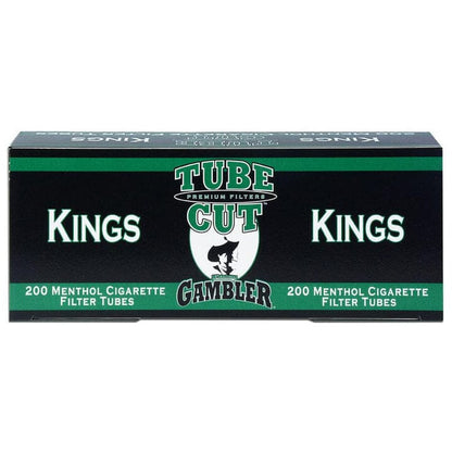 Gambler Tube Cut Menthol Filtered Tubes