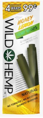 Wild Hemp Honey lemon Hemp Wraps - bnb-tobacco