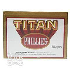 tobacco titan Phillies Titan Cigars | Machine Made
