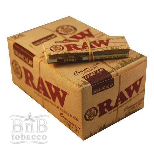 Raw Organic Hemp Connoisseur Rolling Papers - bnb-tobacco