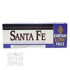 santa fe tobacco Santa Fe Grape Little Cigars – BnB Tobacco
