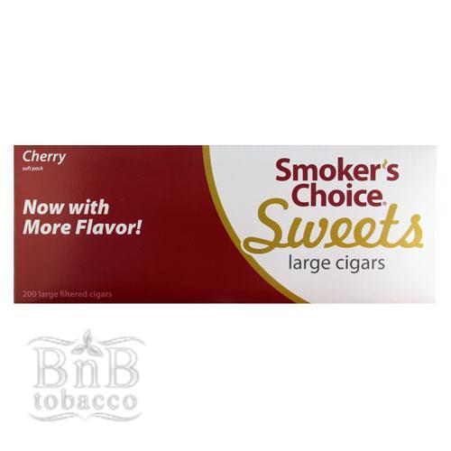 Smoker's Choice Cherry Little Cigars - bnb-tobacco