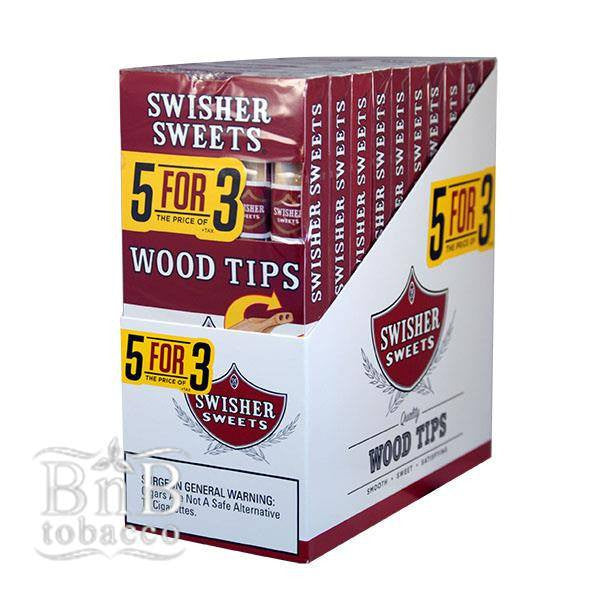 Swisher Sweets Wood Tip Cigarillos - bnb-tobacco
