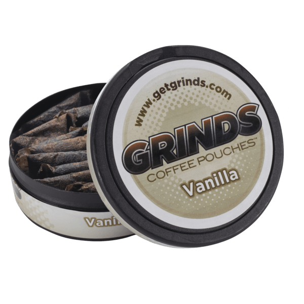 Grinds Coffee Pouches Vanilla Buy Online BnB Tobacco Caffeine Pouches