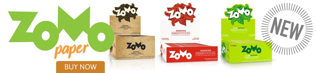 Zomo papers are 100% natural products using sustainable development practices.  These papers are ultrathin with vegetable gums to ensure even burning.  Available in a variety of sizes that will meet your need.  Chemical free paper. True chlorine free unbleached.